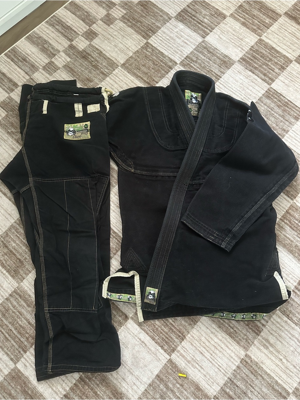 Inverted Gear Black Jiu-Jitsu Gi Pants
